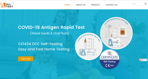 Najnowsze wiadomości o Strona tematyczna ALLTEST BIOTECH COVID-19 jest już dostępna
