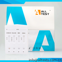 COVID-19 Influenza A+B RSV Adenovirus Antigen Combo Szybki test