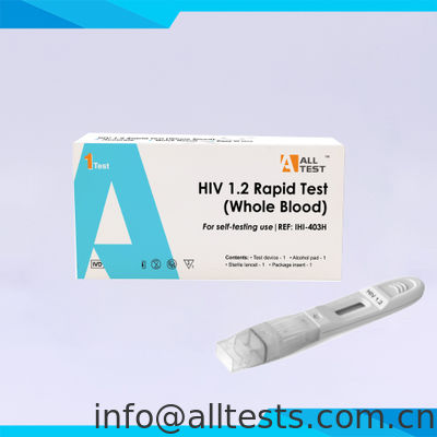 Dobra cena. IHI-403H - HIV 1.2 Rapid Test (do samotestowania) --do wykrywania HIV w Internecie
