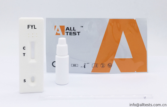 Good price FYL Fentanyl Szybki test kasetowy Zestaw do badania nadużywania narkotyków Łatwe stosowanie Certyfikat CE dla ludzkiej krwi pełnej / surowicy / osocza w Internecie