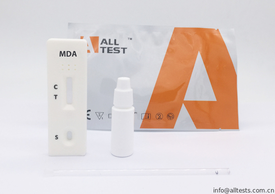 Dobra cena. Szybki test jakościowego wykrywania metylenodioksymetamfetaminy z certyfikatem CE w pełnej krwi / surowicy / osoczu w Internecie