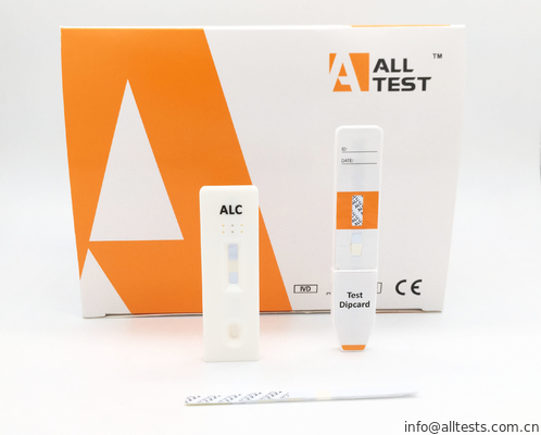 Dobra cena. Zestawy testowe do oznaczania zawartości alkoholu (ALC) Rapid Diagnostic Kaseta / Miarka / Panel Zestawy do wykrywania obecności w moczu za pomocą CE w Internecie