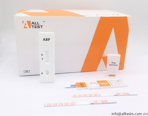 Dobra cena. Zestaw do dokładnego testowania nadużywania narkotyków w kasecie / na pasku miar / moczu AB-PINACA (ABP) Certyfikat CE w Internecie
