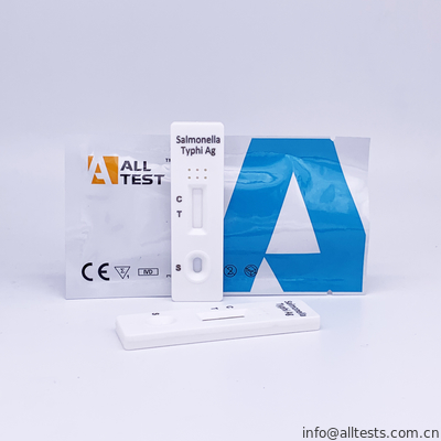 Good price Test przepływu bocznego AllTest Salmonella Typhi Szybki test kasetowy ISTY -602 w Internecie