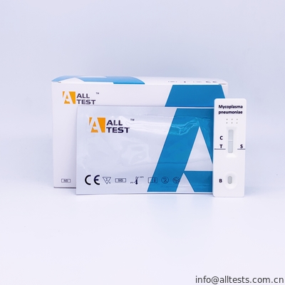 Good price AllTest Mycoplasma Zapalenie płuc IgM Przeciwciała Boczne testy immunochromatograficzne Szybki test w Internecie