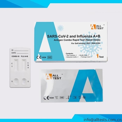 Good price SARS-CoV-2 i szybki test kombinowany antygenu grypy A+B Wymaz z nosa w Internecie