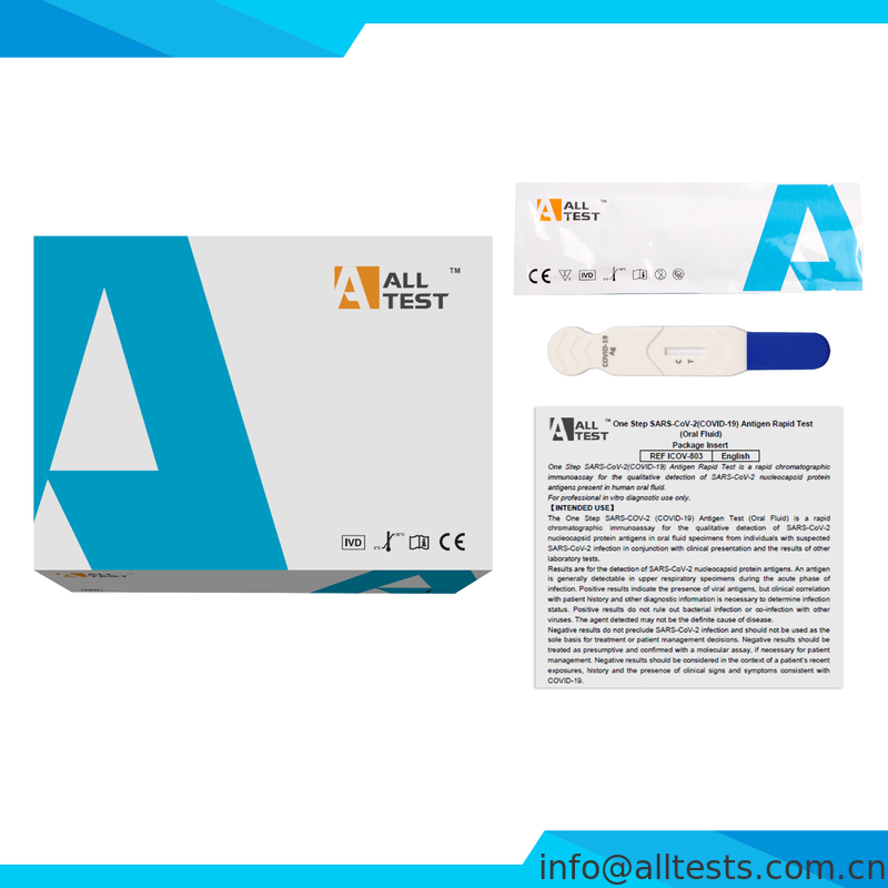 One Step SARS-CoV-2 (COVID-19) Antigen Rapid Test Oral Fluid Package Insert