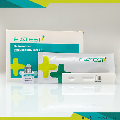 Good price D2 + D3 witamina D test kasetowy surowica / plazma fluorescencyjna metoda testu immunologicznego w Internecie