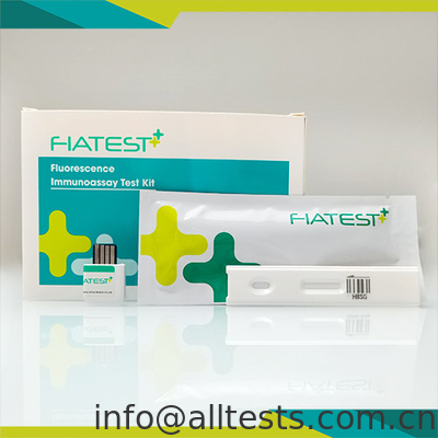 Good price Kaseta testowa o wysokiej specyficzności HBsAg do testu immunologicznego fluorescencji pełnej krwi / surowicy / osocza w Internecie