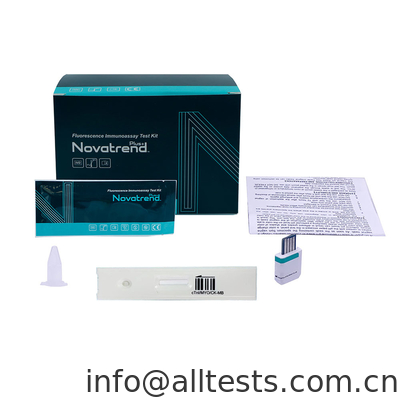 Good price ilościowe wykrycie mioglobiny CK-MB i cTnI w surowicy krwi całkowitej lub kasety do badania immunoazalu fluorescencji osocza w Internecie