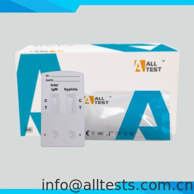 Dobra cena. IHAS-425 -- HAV IgM&Sifilis Combo Rapid Test (Cała krew/Serum/Plasma) w Internecie