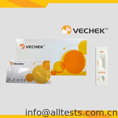 Dobra cena. Kaseta szybkiego badania lipasa trzustkowego u psów dla szybkich wyników Wysoka dokładność z prostą obsługą w Internecie