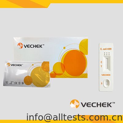 Dobra cena. Kaseta szybkiego badania antygenu E. coli bydła dla kału 10 minut Czas odczytu Wysoka dokładność Prosta obsługa w Internecie
