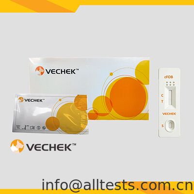 Dobra cena. Kasetka do szybkiego testu na krew utajoną w kale psów Szybkie wyniki Wysoka dokładność Prosta obsługa w Internecie