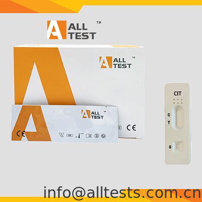 Dobra cena. CIT Rapid Test Drg Abuse Test Kit z czasem odczytu 5-10 minut i 500 ng/mL odcięte dla próbki całkowitej krwi/seru/plazmy w Internecie
