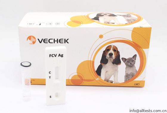 Good price Koci Calicivirus Ag Test Szybkie zestawy testów diagnostycznych z łatwym w użyciu w Internecie