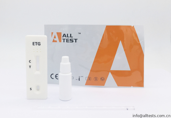 Good price 500ng Szybki test do wykrywania alkoholu Etyl Glukuronid w ludzkiej pełnej krwi / surowicy / osoczu z CE w Internecie