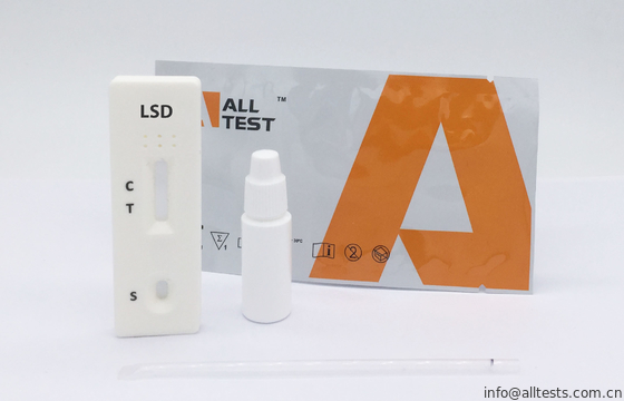 Good price Dietyloamid kwasu lizergowego Zestaw do szybkiego badania nadużywania narkotyków Chromatograficzny test immunologiczny w pełnej krwi / surowicy / osoczu w Internecie