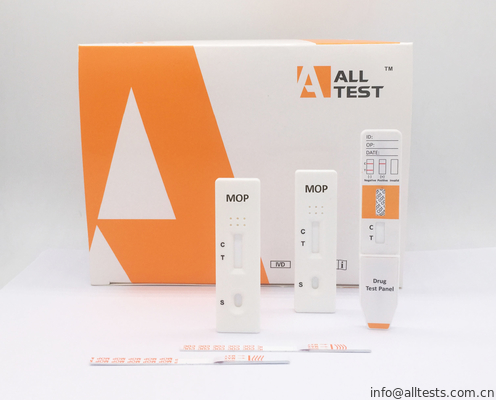Good price One Step Morphine opioid MOP Urine Rapid Diagnostic Test Kits Wysoka wrażliwość Łatwe w użyciu w Internecie