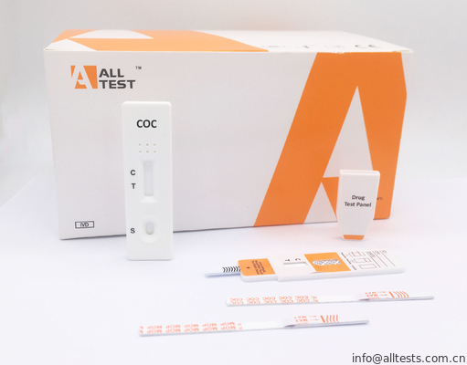 Good price Wysokiej jakości zestawy testowe COC Coc/Aine Abuse Drug Cassette/Dipstick/Panel Test Kits w Internecie