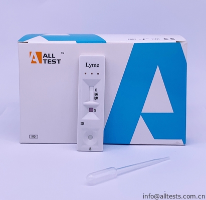 Good price AllTest Lyme IgG / IgM Testowanie chorób zakaźnych ILY - 402 24 miesiące życia w Internecie
