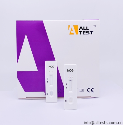 Good price Wygodny test w jednym kroku 99,8% HCG Jednoetapowa ciąża o wysokiej czułości w Internecie