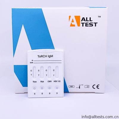 Good price ToRCH IgM Combo Szybki test kasetowy Szybki chromatograf immunologiczny w Internecie
