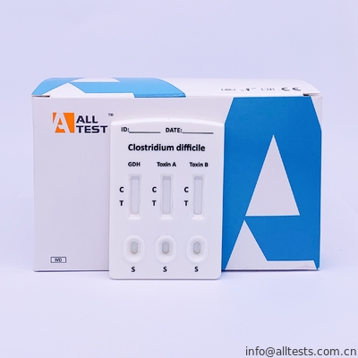 Good price Clostridium difficile GDH + Toxin A + B Combo Rapid Test kasetowy Kał w Internecie