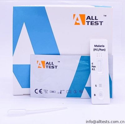 Good price Malaria o wysokiej swoistości Pf / Pan.  Rapid Test Cassette / Kit in Blood w Internecie