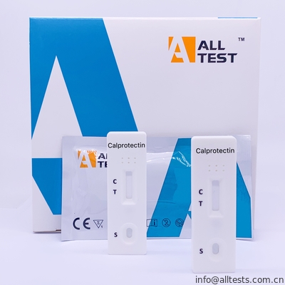 Good price Paski testowe z bocznym przepływem kalprotektyny z certyfikatem CE Szybki test kasetowy na odchodach ludzkich w Internecie