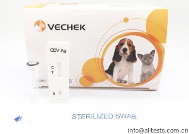 Good price Test Ag wirusa Distemper wirusa, szybkie zestawy testowe Wskaźnik dokładności wysoki aż 98% w Internecie