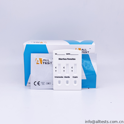 Good price Entamoeba + Giardia + Crypto Combo Rapid Test kaseta (kał) W 3 systemach Windows w Internecie