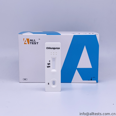 Good price Chikungunya IgG / IgM Rapid Test kaseta (surowica / osocze) w Internecie