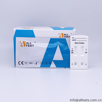 Good price Zika IgG / IgM i NS1 Combo Rapid Test kaseta (krew pełna / surowica / osocze) w Internecie