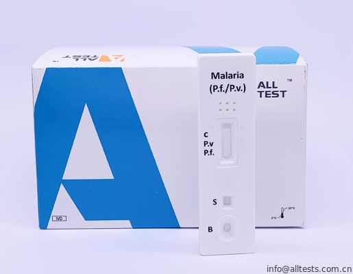 Good price Kaseta szybkiego testu Malaria Pf / Pv, szybki test diagnostyczny w Internecie