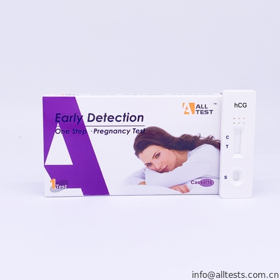 Good price One Step OTC Ludzka gonadotropina kosmówkowa Wykrywanie HCG Szybkie zestawy diagnostyczne do użytku domowego w Internecie