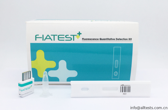 Good price Wygodny zestaw do testowania diagnostycznego prokalcytoniny (PCT) przy użyciu testu immunologicznego Fiatest fluorescencji w pełnej krwi / surowicy / osoczu w Internecie