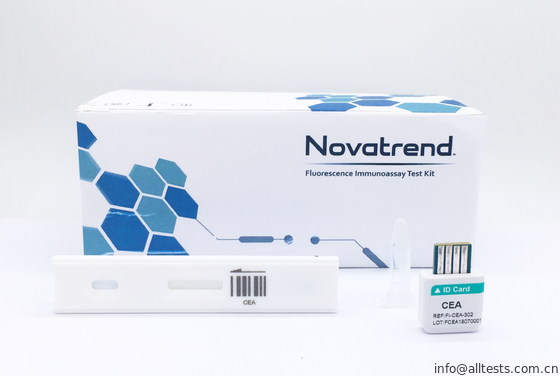 Good price Wygodny test antygenu rakowo-płodowego (CEA) Łatwe stosowanie przez Novatrend fluorescencja Analizator immunologiczny Surowica / osocze w Internecie