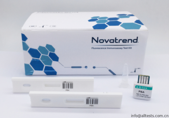 Good price Zestaw testowy do diagnostyki antygenu swoistego dla prostaty (PSA) Zastosowanie przez Novatrend fluorescencyjny Analizator immunologiczny W surowicy / osoczu w Internecie