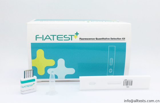 Good price Wygodny hormon pobudzający hormon （TSH） Testowanie przez analizator fluorescencji Fiatest GO Test immunologiczny W surowicy / osoczu w Internecie