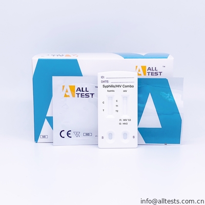 Good price AllTest Syfilis / HIV 1.2.O Combo Rapid Test Kit Choroby zakaźne w Internecie