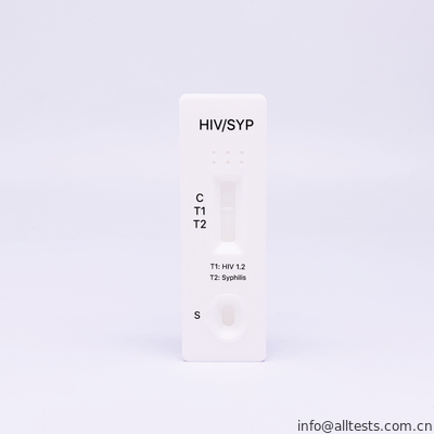 Good price HIV1.2 i syfilis (w jednym pasku) Combo Rapid Test kaseta o wysokiej jakości w Internecie