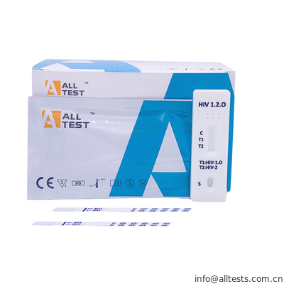Good price Wygodna kaseta szybkiego testu AllTest HIV 1.2.O w Internecie