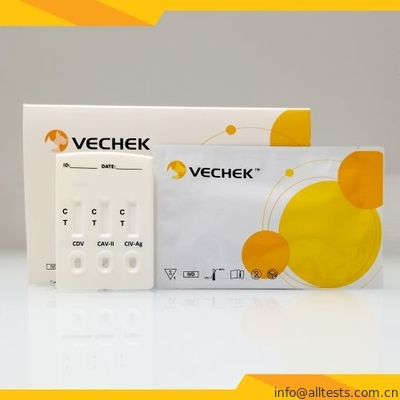 Good price CDV + CAV - II + CIV Antigen Combo Szybki test kasetowy wydzieliny w Internecie